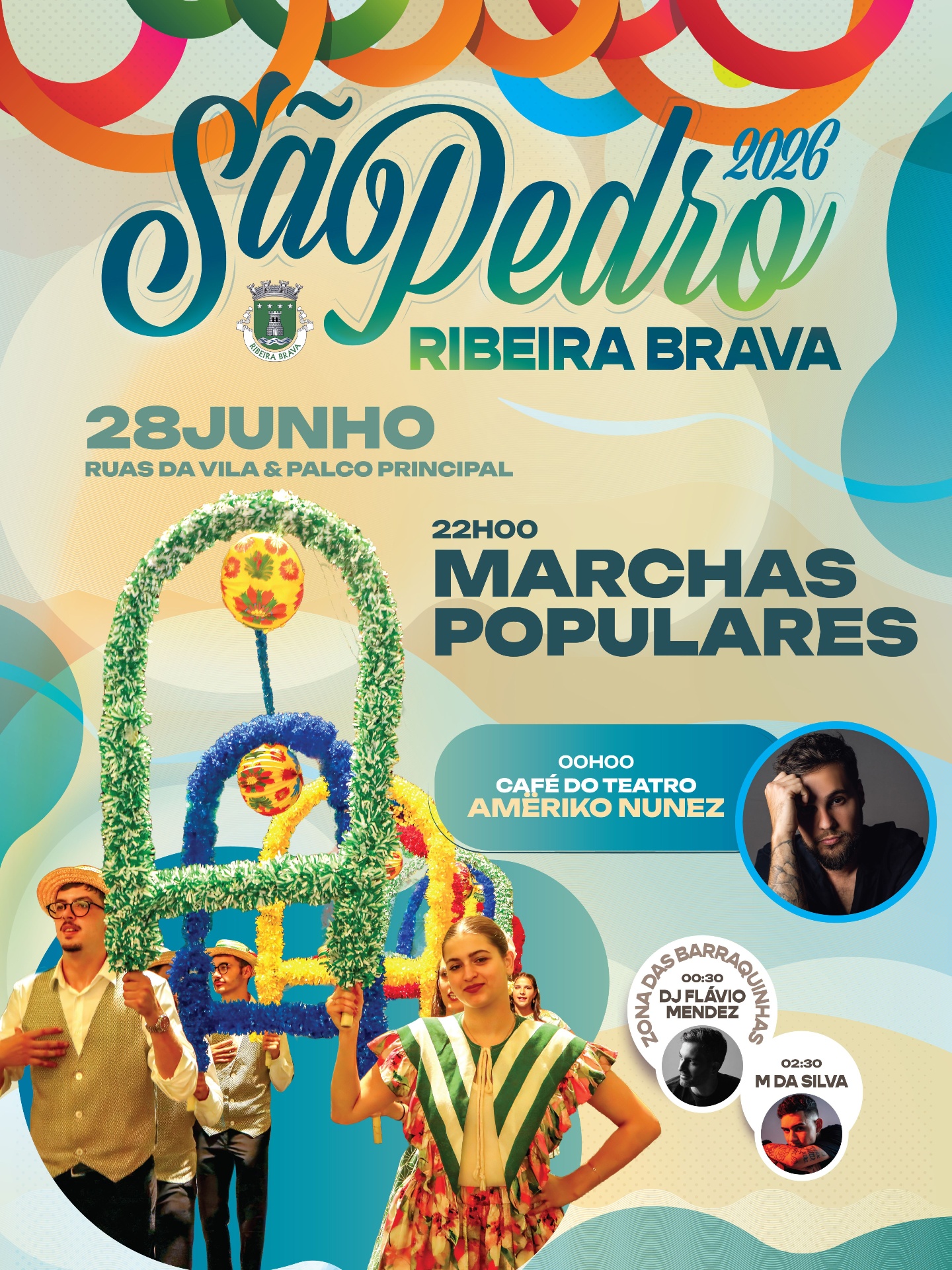 Cartaz 28 de junho — Marchas Populares