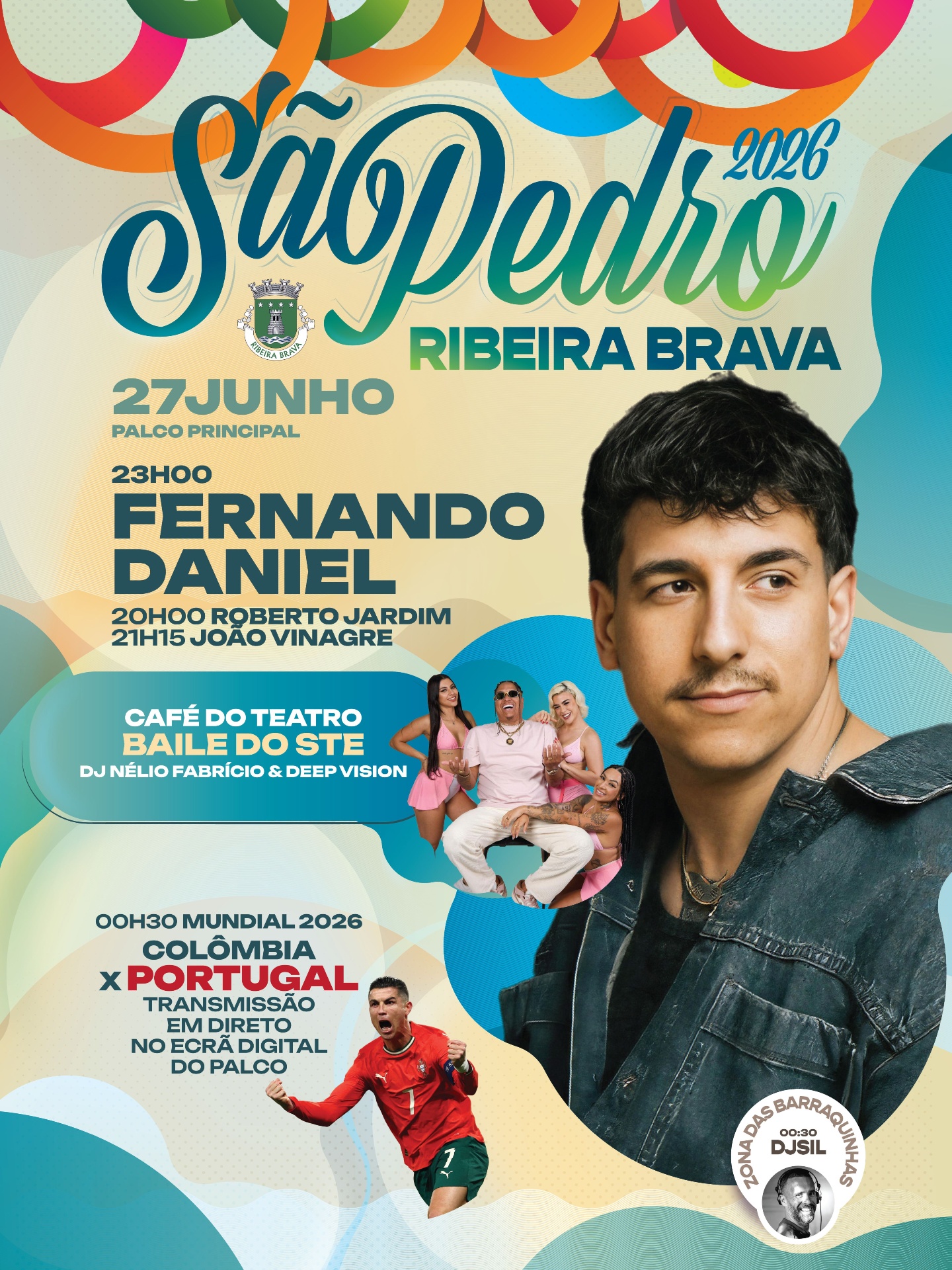 Cartaz 27 de junho — Fernando Daniel